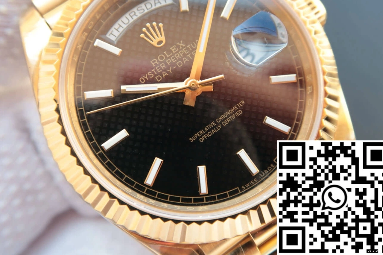 M228238-0004 Date Rolex Gold Day Minimalist 953 Yellow Factory EW 0704